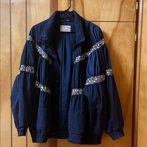 We The Free Floral Windbreaker-Size L